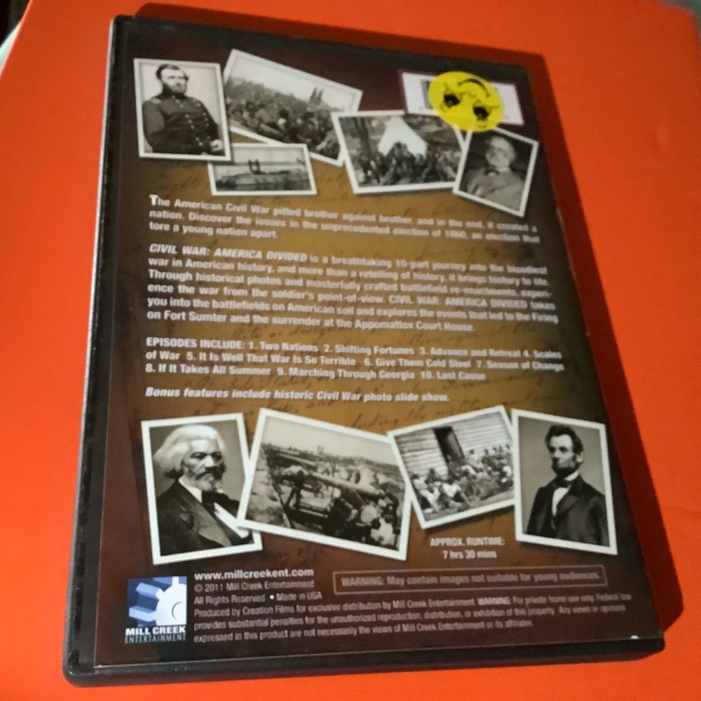 Civil War America Divided  series DVD - Picture 8 of 8